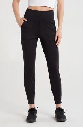 DKNY Balance Compression Utility Joggers in Black at Nordstrom Rack, Size X-Large