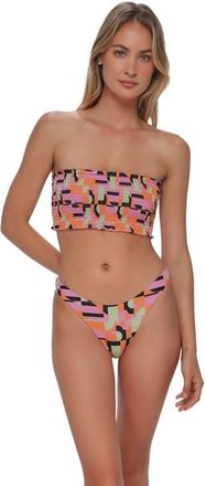 Swim Systems Kali Tube Bikini Swimsuit Top in Mod Mirage Lurex at Nordstrom, Size 3X-Large