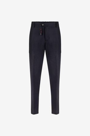 Marco Pescarolo Slim-Fit-Hose aus Schurwolle Metis