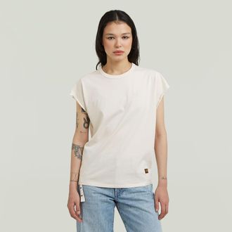 G-Star Knot T-Shirt - Beige - Dames