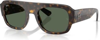 Ray-Ban unisex, Accessoires, Bruin, Maat: 55 MM