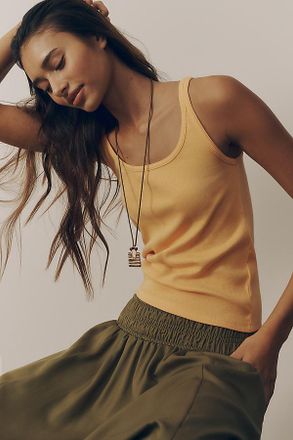 Pilcro Scoop-Neck Tank Top