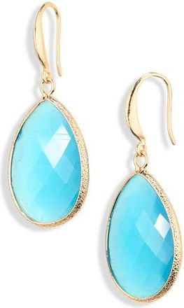 Cara Crystal Drop Earrings in Blue at Nordstrom Rack