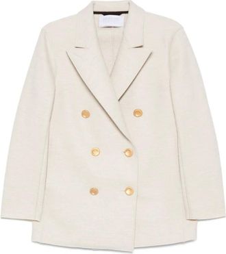 Harris Wharf London Mujer, Chaquetas, Beige, Talla: L