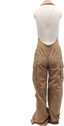 Valentino Garavani Women Beige Jumpsuit With An Open Back