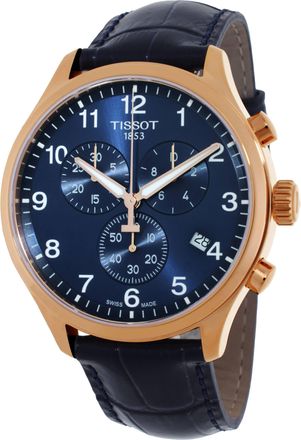Tissot Chrono XL Quartz Blue Dial Mens Watch T1166173604200
