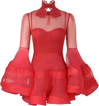 Zimmermann Dames, Jurken, Rood, Maat: XS Zijde