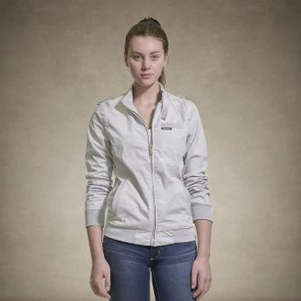 Members Only Womens Classic Iconic Racer Jacket (Slim Fit)