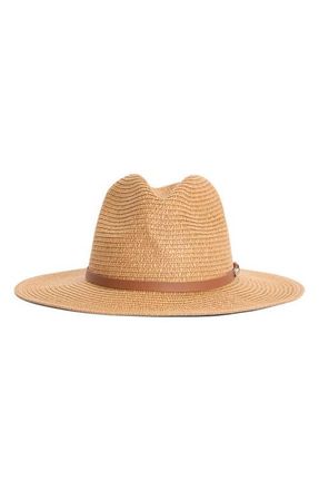 Barbour Evelyn Trilby UPF 40+ Fedora in Tan at Nordstrom, Size Medium