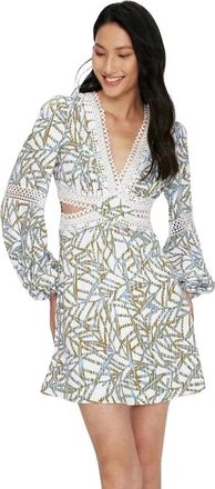 Diane Von F&uuml;rstenberg Kleedjes, Dames, Veelkleurig, S, Kimmie Dress