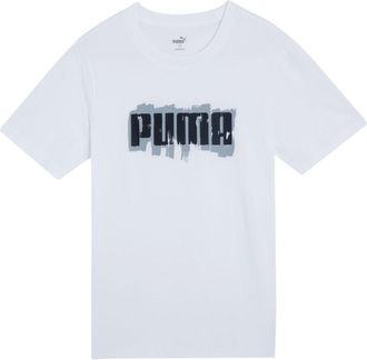 Puma Logo Wording T-shirt White 676696-02