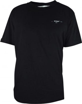 Off-white Small Logo T-Shirt - Heren - T-shirts - Zwart - XS - Katoen - Tops