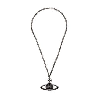 Vivienne Westwood Bas Relief Necklace - female - Vivienne Westwood - Necklaces - Black - ONE SIZE - Accessories