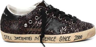 Golden Goose Super-Star Glitter Sneaker