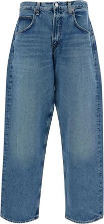 A Gold E Loose-fit Jeans - Heren - Loose Fit Jeans - Blauw - W30 - Katoen - Jeans