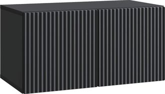 vidaXL Mueble Para Tv De Pared 59,5 X 31 X 30 Cm Negro Vidaxl