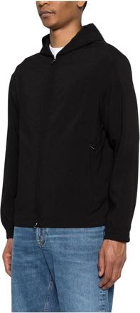 Emporio Armani Heren, Sweatshirts & Hoodies, Zwart, Maat: 3XL Poliester