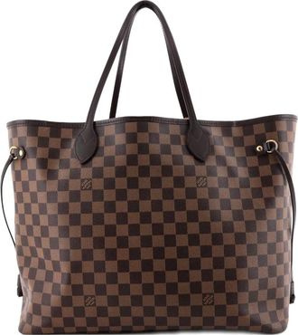 Louis Vuitton Borsa tote Neverfull NM Damier GM - Marrone