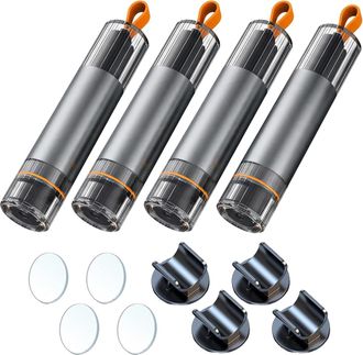 OEM Set Di 4 Rompivetro E Taglia Cinture Di Sicurezza Per Auto, Strumento Di Fuga Di Emergenza A Molla Con Pulsante Singolo, Martello Di Sicurezza Per Aut