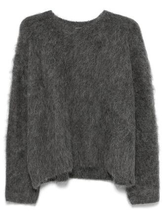 Toteme Geborstelde trui - Grijs