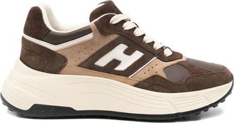 Hogan Hyperlight leren sneakers - Bruin