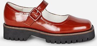 Intentionally blank Veronica Lug Sole Mary Jane Flats