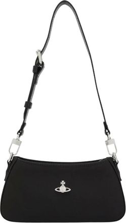 Vivienne Westwood Tassen, Dames, Zwart, ONE Size, Tasha Telefoon Schoudertas