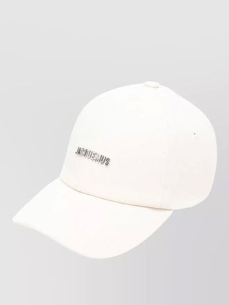 Jacquemus gadjo logo baseball cap curved brim