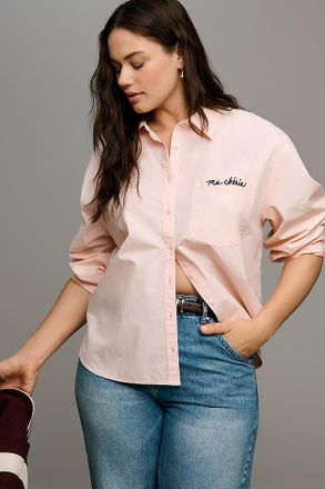 Maeve The Shrunken Bennet Buttondown Shirt by Maeve