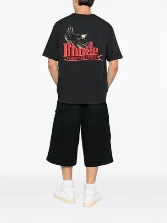 Rhude Pocket Logo T-Shirt - Black