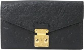 Louis Vuitton Portafoglio lungo Pre-owned (bi-fold) - - Pre-owned - Donna - Nero - ONE SIZE