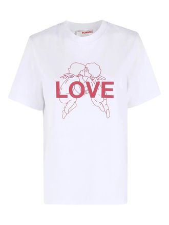 Fiorucci cupid-graphic T-shirt - White