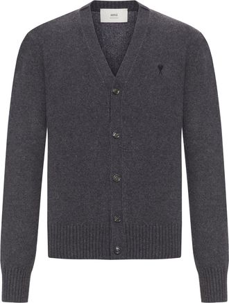 Ami AMI DE COEUR CASHMERE CARDIGAN - Ami Paris - Man