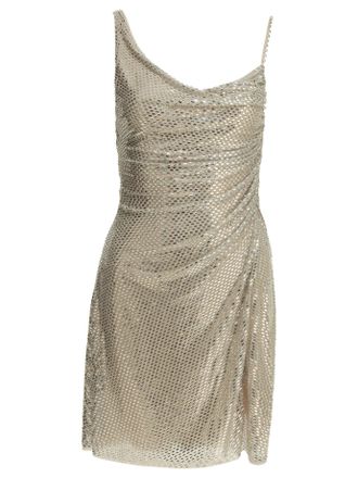 Self Portrait Kurzes Selbstportr&auml;tkleid mit Strasssteinen