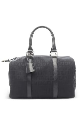 Fendi 2010s Zucchino mini-shopper - Zwart