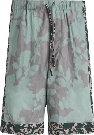 Dries Van Noten Piperi 3083 M.w. Pants - Heren - Korte Broeken - Veelkleurig - M - Korte Broeken