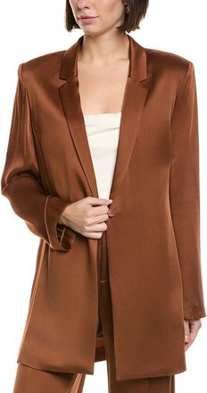 Sally Lapointe Satin Blazer