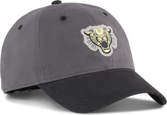 Puma Cappellino stile dad con grafica, Accessori, Nero, OSFA