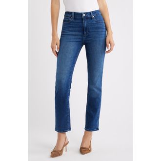 Paige Cindy High Waist Ankle Straight Leg Jeans in Artspace at Nordstrom, Size 26