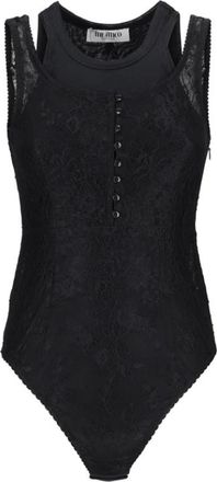 The Attico Gelaagde Tanktop - Dames - Bodies - Zwart - S - Tops