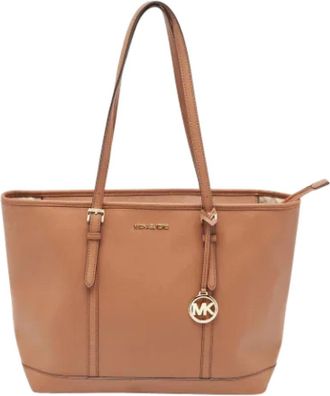 Michael Kors Pre-owned Leather totes - Dames - Vintage Shopper - Bruin - ONE Size - Vintage