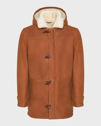Gorski Men & apos;s Merino Shearling Lamb Parka