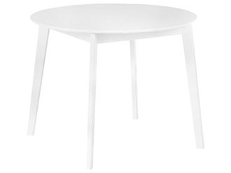 Beliani Mesa de comedor de madera 4 personas l100