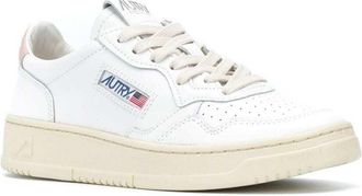 Autry Womens Low Sneakers Medalist White Leather Cow Trainers