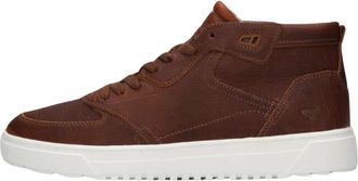 HUB Heren Hoge Sneakers Nevada - Heren - Sneakers - Bruin - 41 EU - Schoenen