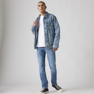 Levi's 511 Slim Jeans - Mens - 28X30 - Medium Wash / Begonia Overt