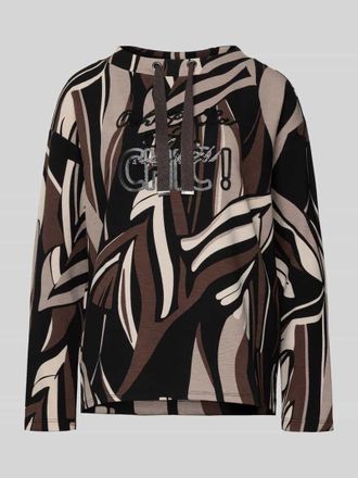 Betty Barclay Sweatshirt mit Tunnelzug in Black, Gr&ouml;&szlig;e 36