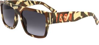 Dsquared2 Mens 56 mm Green Sunglasses