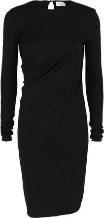 Ferragamo Ruched Midi Dress