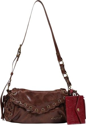 Desigual Dames, Tassen, Bruin, Maat: ONE Size